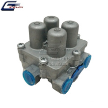 European Truck Auto Spare Parts Four Circuit Protection Valve Oem 99480157 for Ivec Air Brake Valve